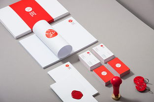 欧美Sales Desk Polen经典红色名片宣传册设计